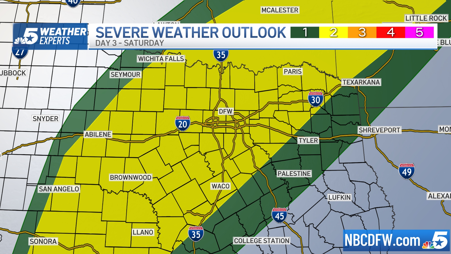 Day 3 Severe Weather Outlook